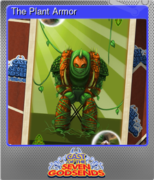 Series 1 - Card 4 of 7 - The Plant Armor