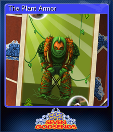 Series 1 - Card 4 of 7 - The Plant Armor