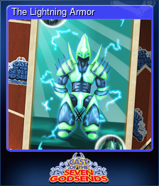Series 1 - Card 6 of 7 - The Lightning Armor