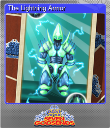 Series 1 - Card 6 of 7 - The Lightning Armor