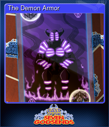 Series 1 - Card 7 of 7 - The Demon Armor