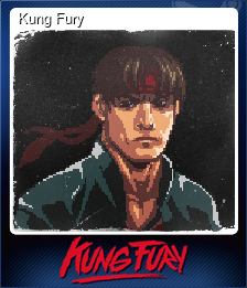 Series 1 - Card 1 of 5 - Kung Fury
