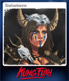 Series 1 - Card 4 of 5 - Barbarianna