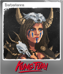 Series 1 - Card 4 of 5 - Barbarianna