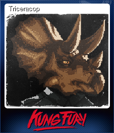 Series 1 - Card 5 of 5 - Triceracop