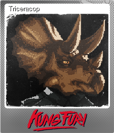 Series 1 - Card 5 of 5 - Triceracop