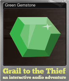 Series 1 - Card 3 of 5 - Green Gemstone