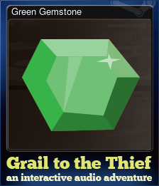 Series 1 - Card 3 of 5 - Green Gemstone