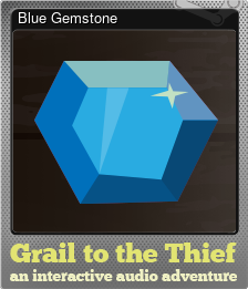 Series 1 - Card 1 of 5 - Blue Gemstone