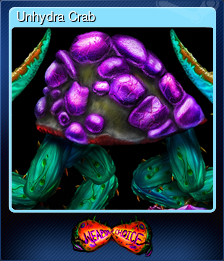 Series 1 - Card 4 of 6 - Unhydra Crab