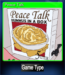 Series 1 - Card 5 of 5 - Peace Talk