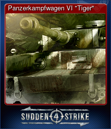Series 1 - Card 1 of 5 - Panzerkampfwagen VI "Tiger"