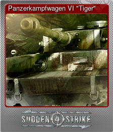 Series 1 - Card 1 of 5 - Panzerkampfwagen VI "Tiger"