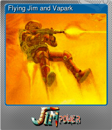 Series 1 - Card 3 of 5 - Flying Jim and Vapark