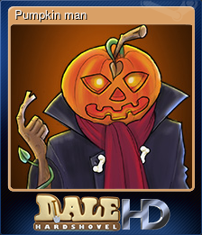 Series 1 - Card 4 of 5 - Pumpkin man