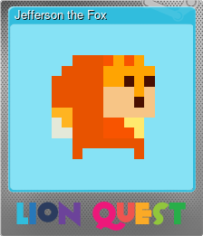 Series 1 - Card 2 of 9 - Jefferson the Fox