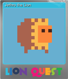 Series 1 - Card 1 of 9 - Jethro the Lion