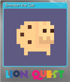 Series 1 - Card 6 of 9 - Brendon the Cat