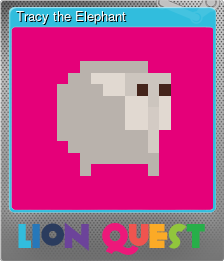 Series 1 - Card 4 of 9 - Tracy the Elephant