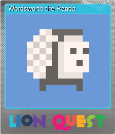 Series 1 - Card 7 of 9 - Wordsworth the Panda