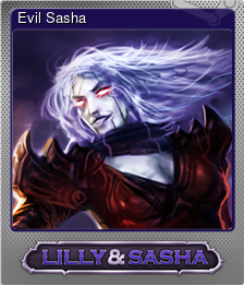 Series 1 - Card 5 of 5 - Evil Sasha
