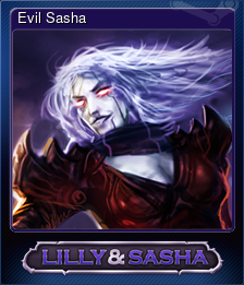 Series 1 - Card 5 of 5 - Evil Sasha