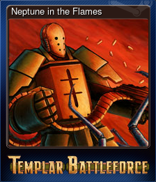 Series 1 - Card 5 of 7 - Neptune in the Flames