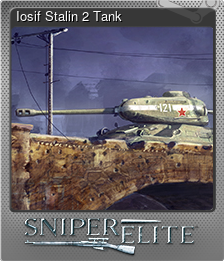 Series 1 - Card 3 of 6 - Iosif Stalin 2 Tank