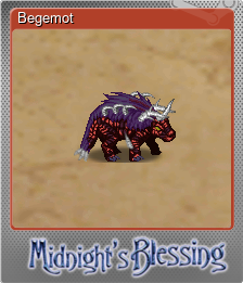 Series 1 - Card 2 of 5 - Begemot