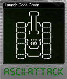 Series 1 - Card 5 of 5 - Launch Code Green