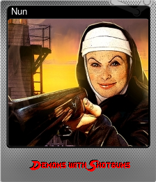 Series 1 - Card 5 of 6 - Nun