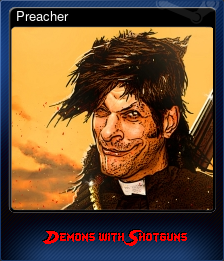 Series 1 - Card 3 of 6 - Preacher