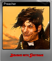 Series 1 - Card 3 of 6 - Preacher