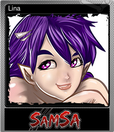 Series 1 - Card 2 of 8 - Lina