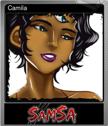 Series 1 - Card 4 of 8 - Camila