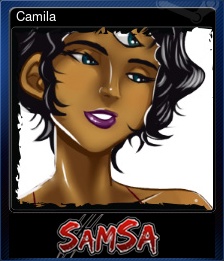 Series 1 - Card 4 of 8 - Camila