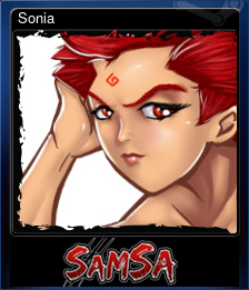 Series 1 - Card 1 of 8 - Sonia