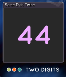 Series 1 - Card 5 of 6 - Same Digit Twice