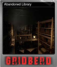 Series 1 - Card 4 of 5 - Abandoned Library