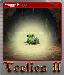 Series 1 - Card 2 of 5 - Froggy Frogga