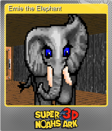 Series 1 - Card 5 of 7 - Ernie the Elephant