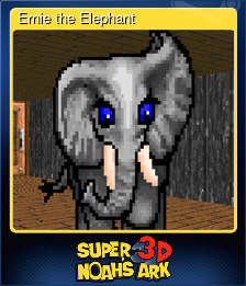 Series 1 - Card 5 of 7 - Ernie the Elephant