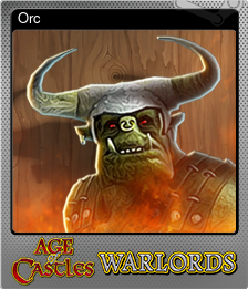 Series 1 - Card 3 of 8 - Orc