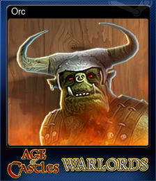 Series 1 - Card 3 of 8 - Orc