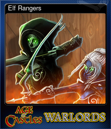 Series 1 - Card 7 of 8 - Elf Rangers