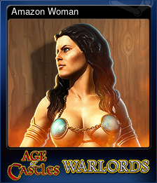 Series 1 - Card 1 of 8 - Amazon Woman