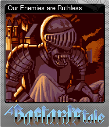 Series 1 - Card 4 of 5 - Our Enemies are Ruthless