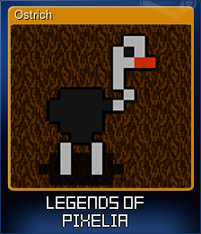 Series 1 - Card 4 of 9 - Ostrich