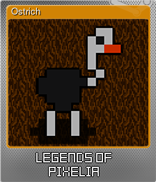 Series 1 - Card 4 of 9 - Ostrich