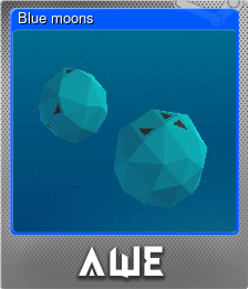 Series 1 - Card 2 of 6 - Blue moons